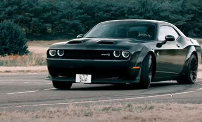 A Dodge Challenger Hellcat Across the Pond – Muscle Car