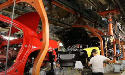 The Dodge Challenger Production Line In Action – Muscle Car